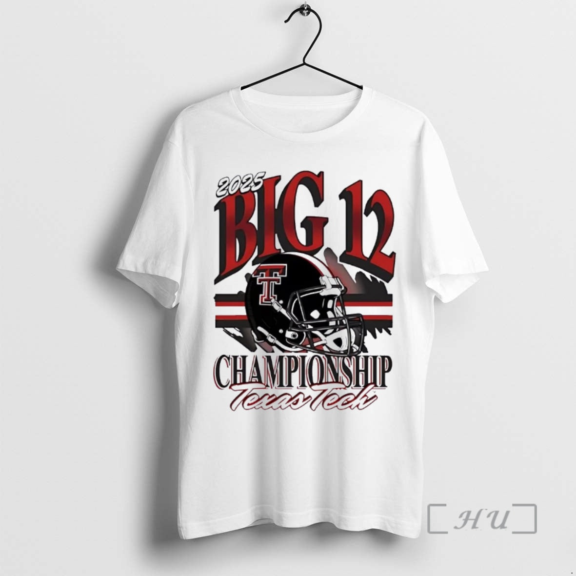 Officials Texas Tech Red Raiders 2025 Big 12 Championship Helmet Christmas Christmas Premium T Shirts Hoodie, Sweatshirt