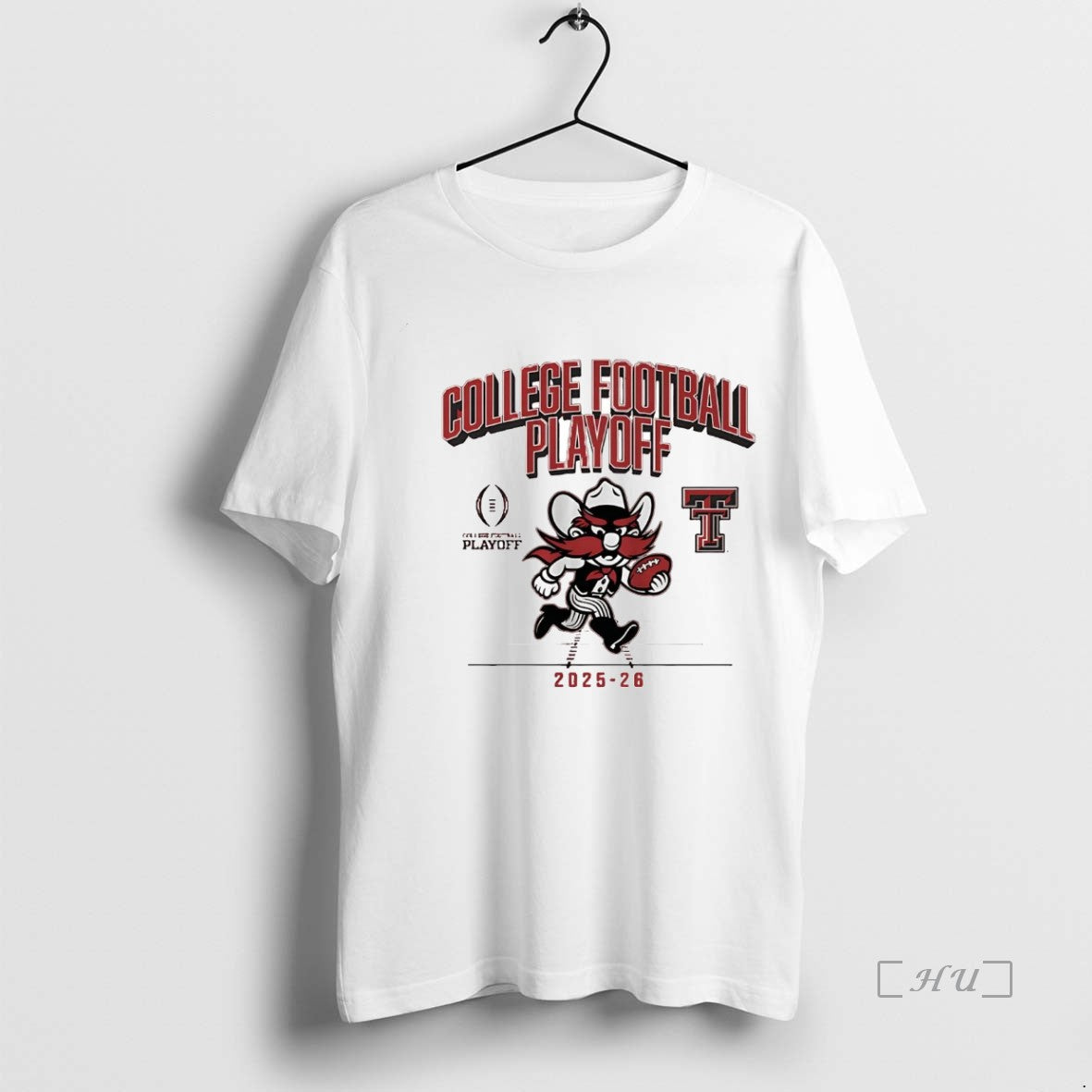Officials Texas Tech Red Raiders 2025 Cfp Mascot T-Shirts, Hoodie, Sweatshirt | PopFlextees.com