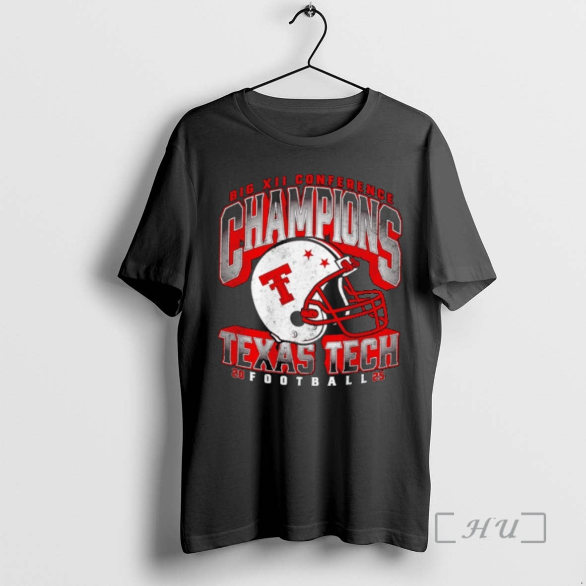 Officials Texas Tech Red Raiders 2025 Big 12 Cenference Championship Helmet T-Shirts, Hoodie, Sweatshirt