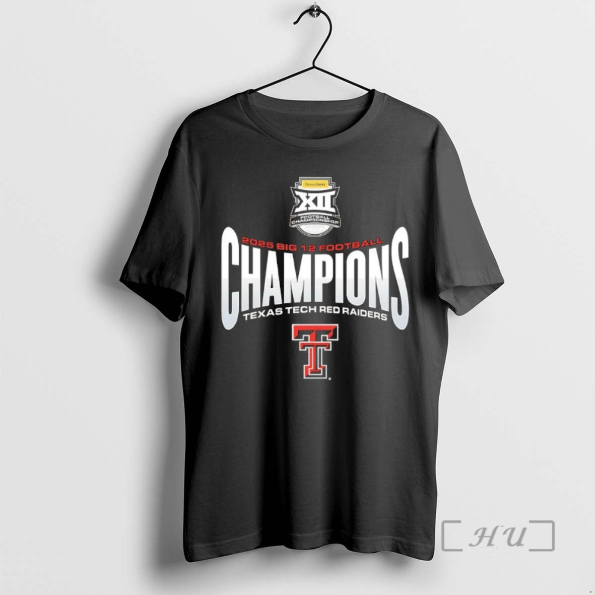 Officials Texas Tech Red Raiders Big 12 Football Champions 2025 T-Shirts, Hoodie, Sweatshirt | PopFlextees.com