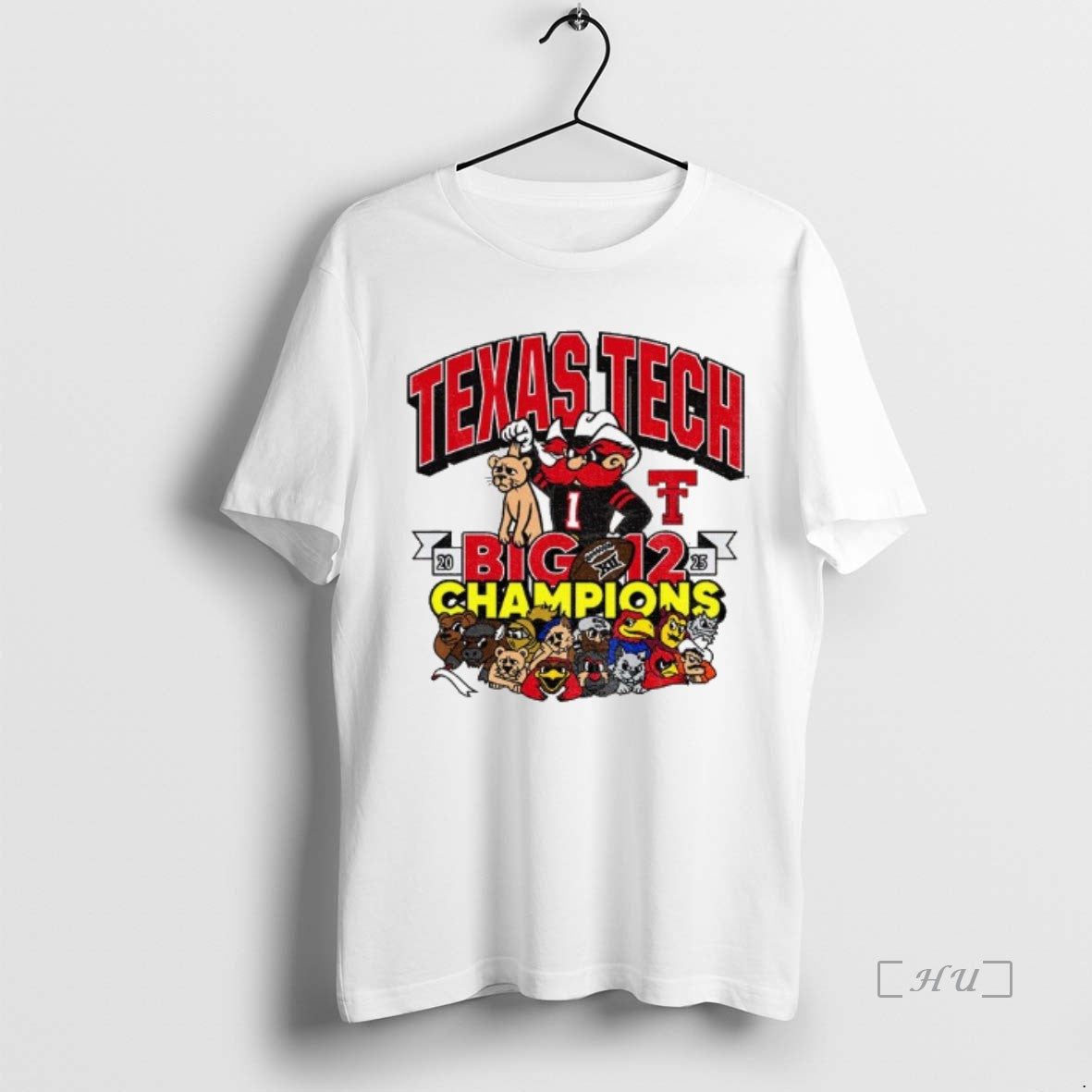Officials Texas Tech Red Raiders Big 12 Football Champions Cfp T-Shirts, Hoodie, Sweatshirt | PopFlextees.com