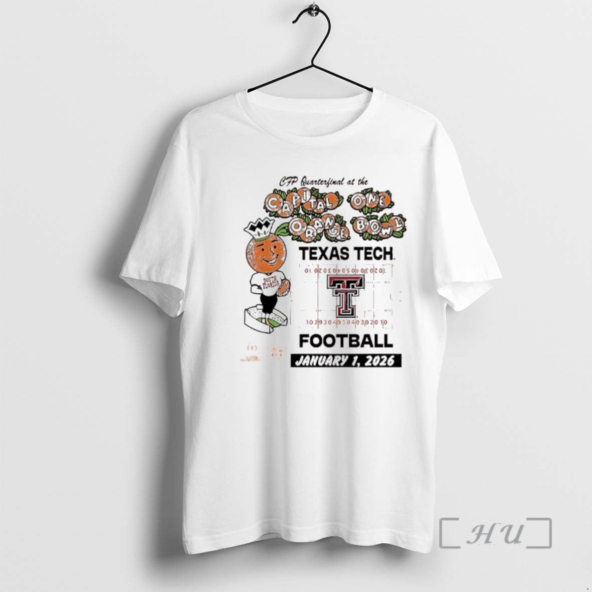 Officials Texas Tech Red Raiders Orange Bowl January 1st 2026 T-Shirts, Hoodie, Sweatshirt | PopFlextees.com