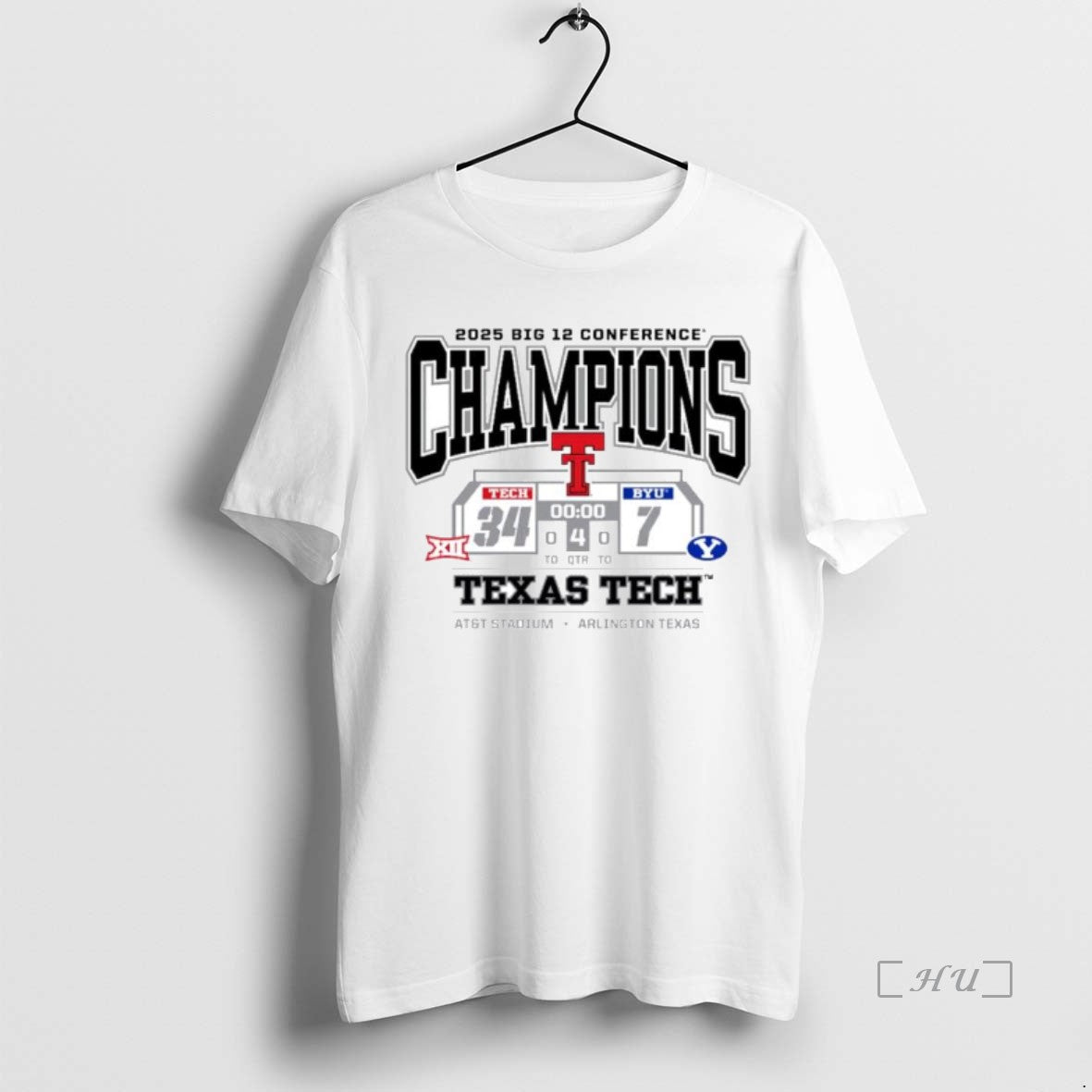 Officials Texas Tech Red Raiders Vs Byu Cougars 2025 Big 12 Conference Champions Ornaments Premium T-Shirts, Hoodie,...