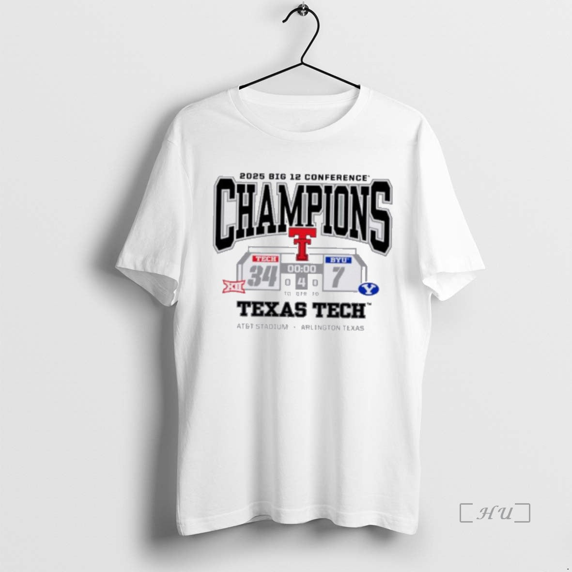 Officials Texas Tech Red Raiders Vs Byu Cougars 2025 Big 12 Conference Champions Premium T-Shirts, Hoodie, Sweatshirt