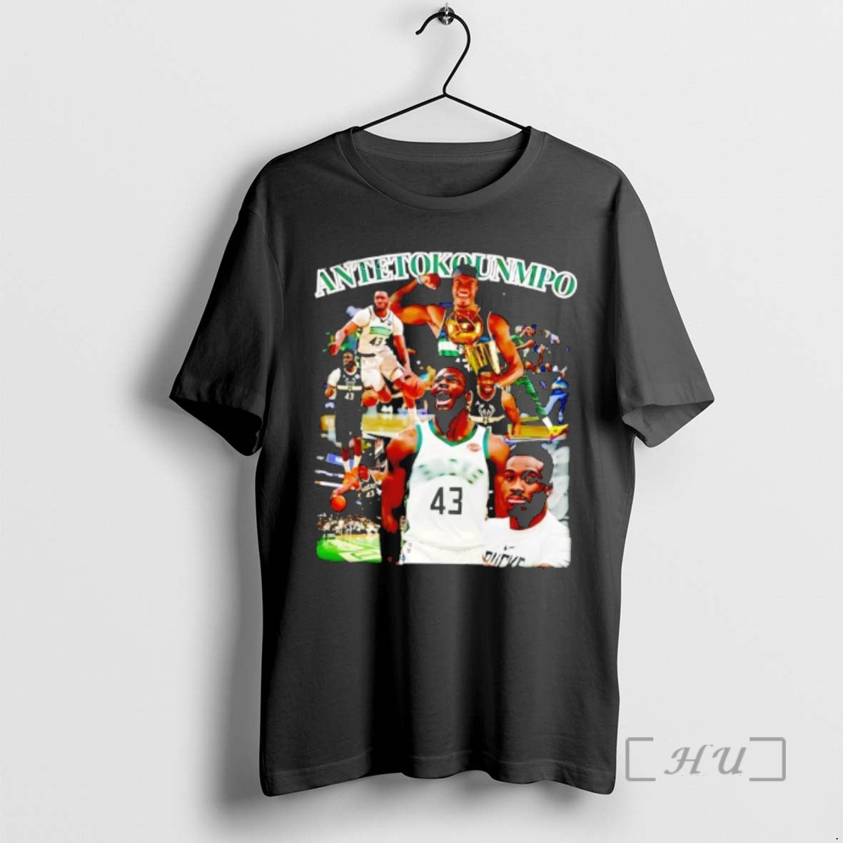 Officials Thanasis Antetokounmpo Milwaukee Bucks 43 Basketball Collage T-Shirts, Hoodie, Sweatshirt | PopFlextees.com