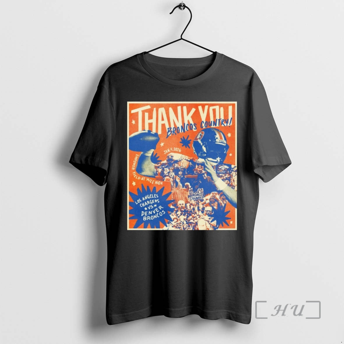 Officials Thank You Broncos Country Los Angeles Chargers Vs T-Shirts, Hoodie, Sweatshirt | PopFlextees.com