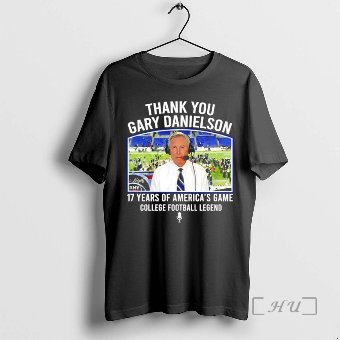 Officials Thank You Gary Danielson 17 Years Of Americas Game College Football Legend Premium T-Shirts, Hoodie, Sweatshirt