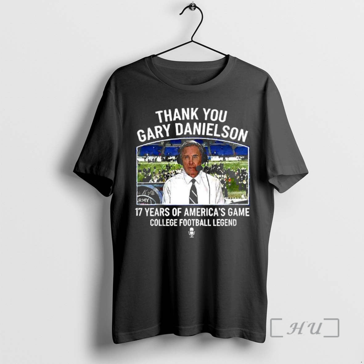 Officials Thank You Gary Danielson Football Analyst 17 Years Of Americas Game College Football Legend T-Shirts, Hoodie,...