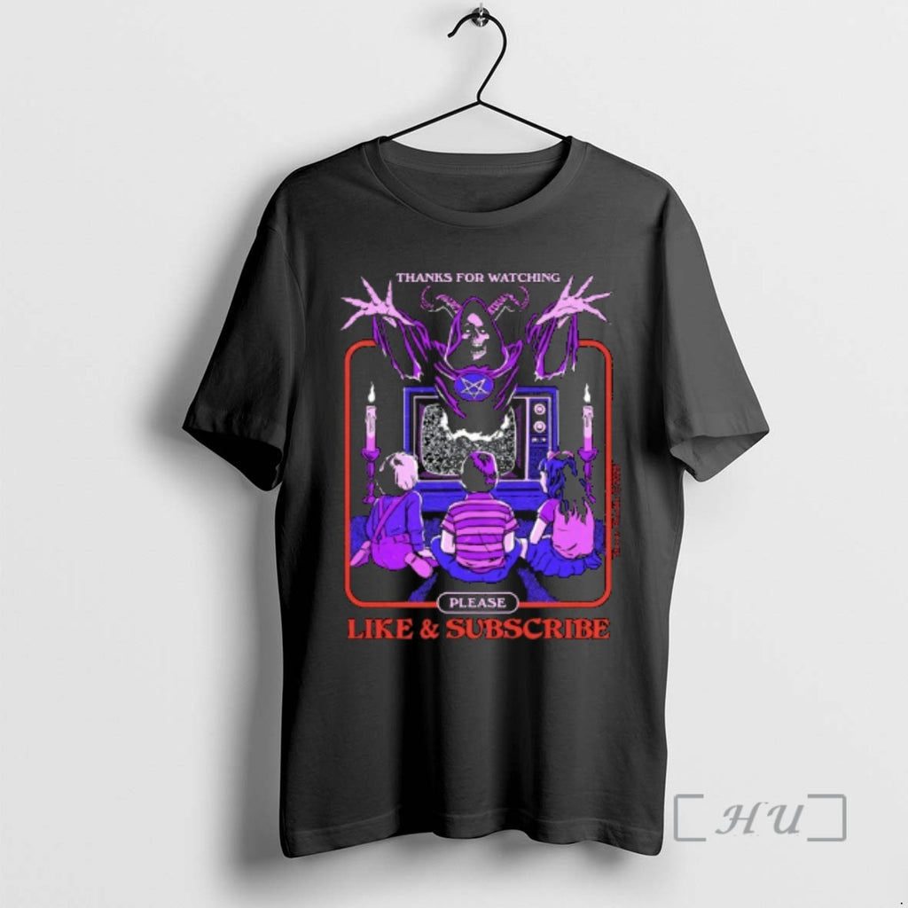 Officials Thanks For Watching Please Like And Subscribe T-Shirts, Hoodie, Sweatshirt | PopFlextees.com