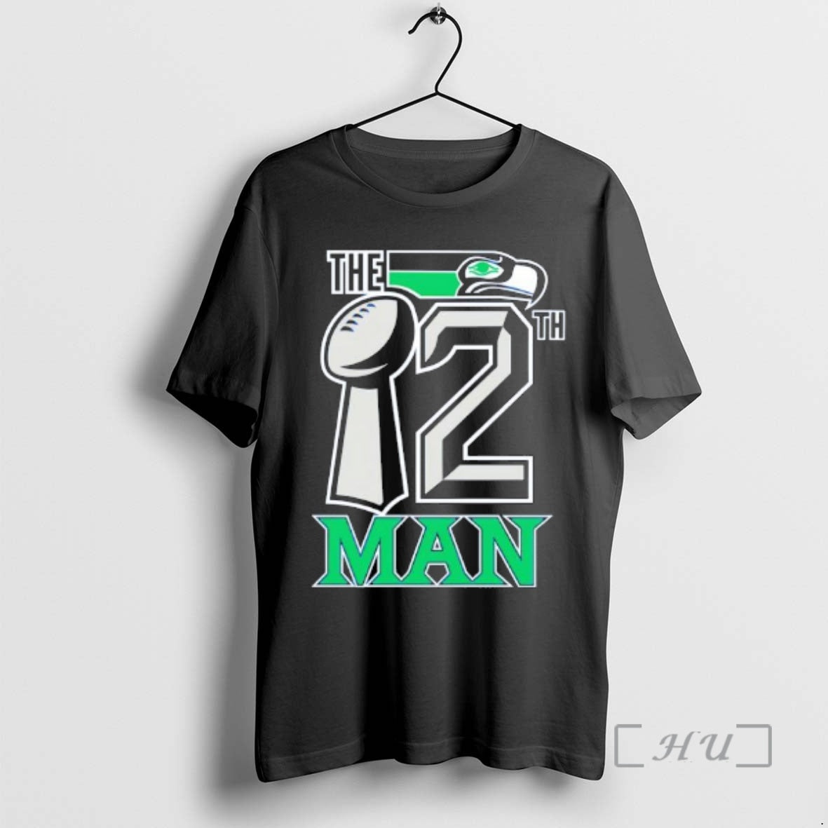 Officials 12th Man Seattle Retro Bird T-Shirts, Hoodie, Sweatshirt