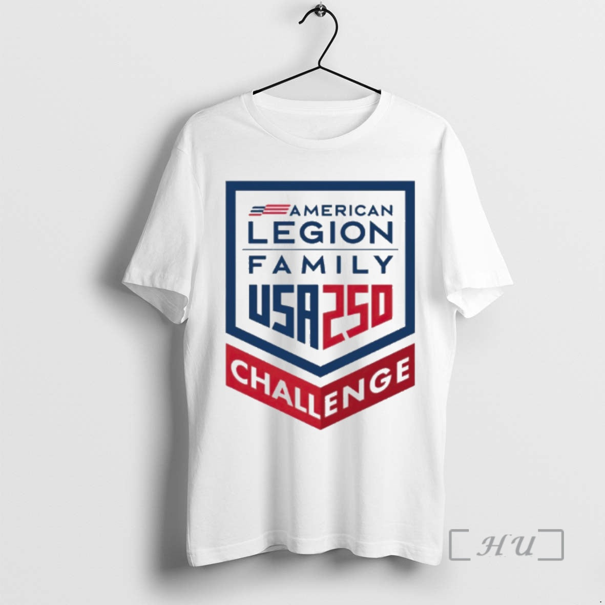 Officials The American Legion Family Usa 250 Challenge Logo T-Shirts, Hoodie, Sweatshirt | PopFlextees.com
