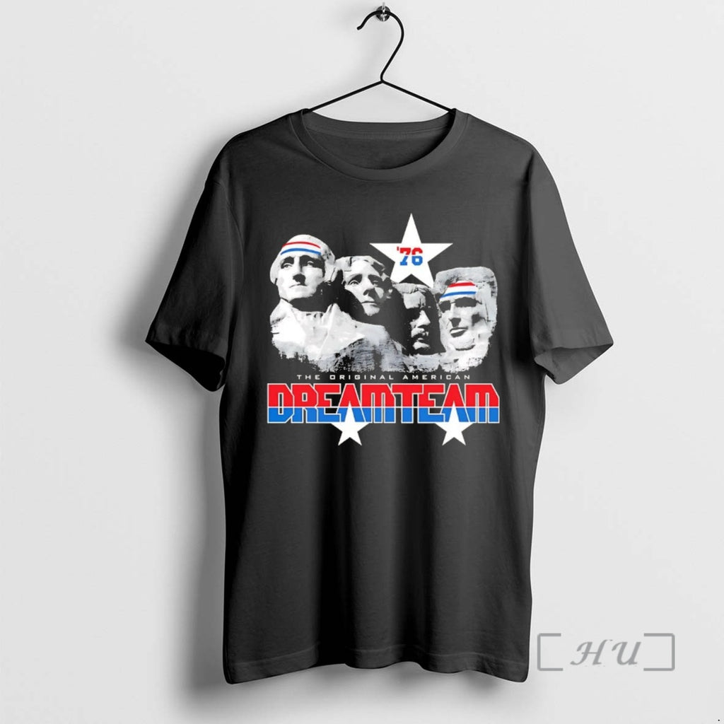 Officials The American Dream Team 1776 Mount Rushmore Chriast T-Shirts, Hoodie, Sweatshirt | PopFlextees.com