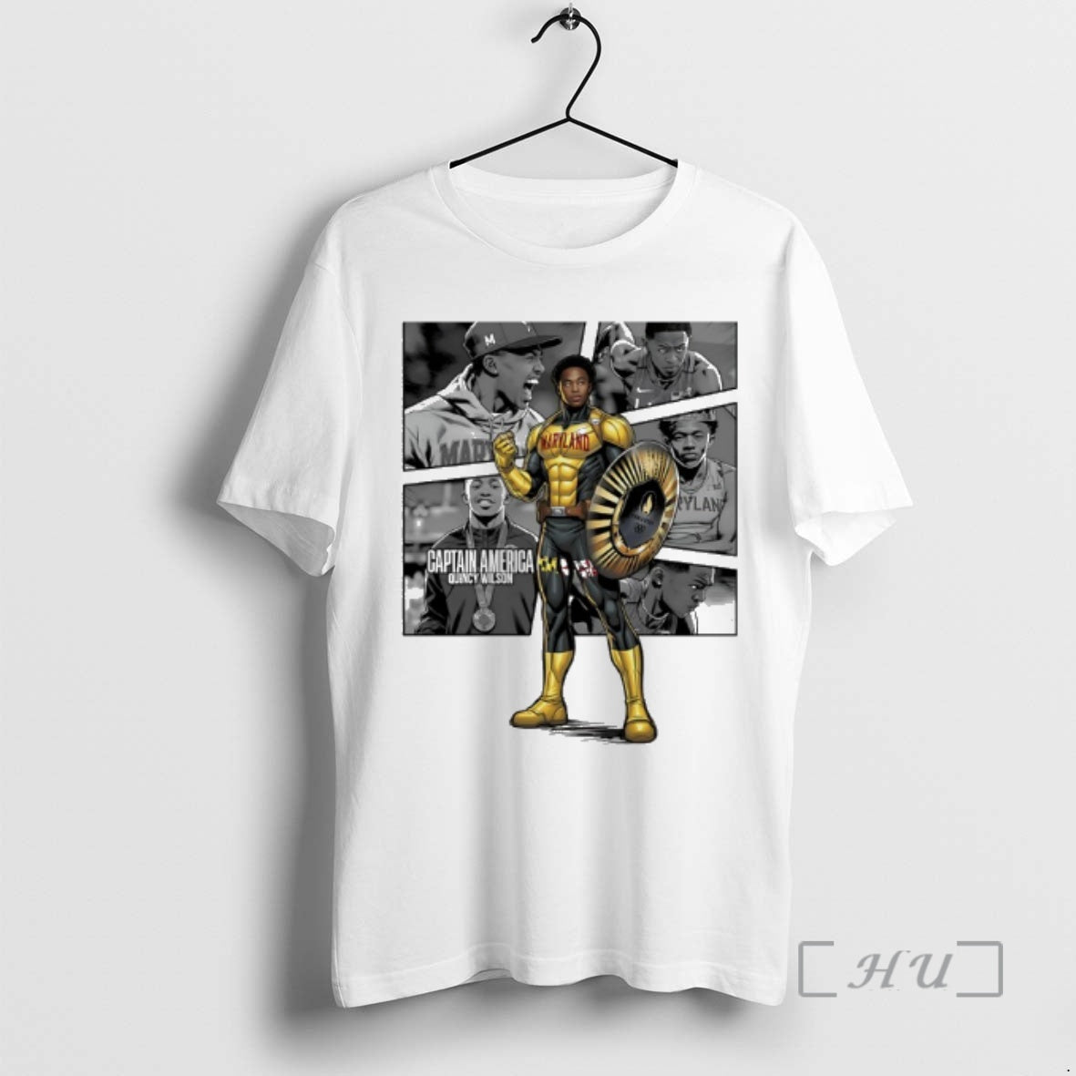 Officials The Avengers Captain America Quincy Wilson Track And Field Maryland Premium T Shirts Sweater Hoodie, Sweatshirt