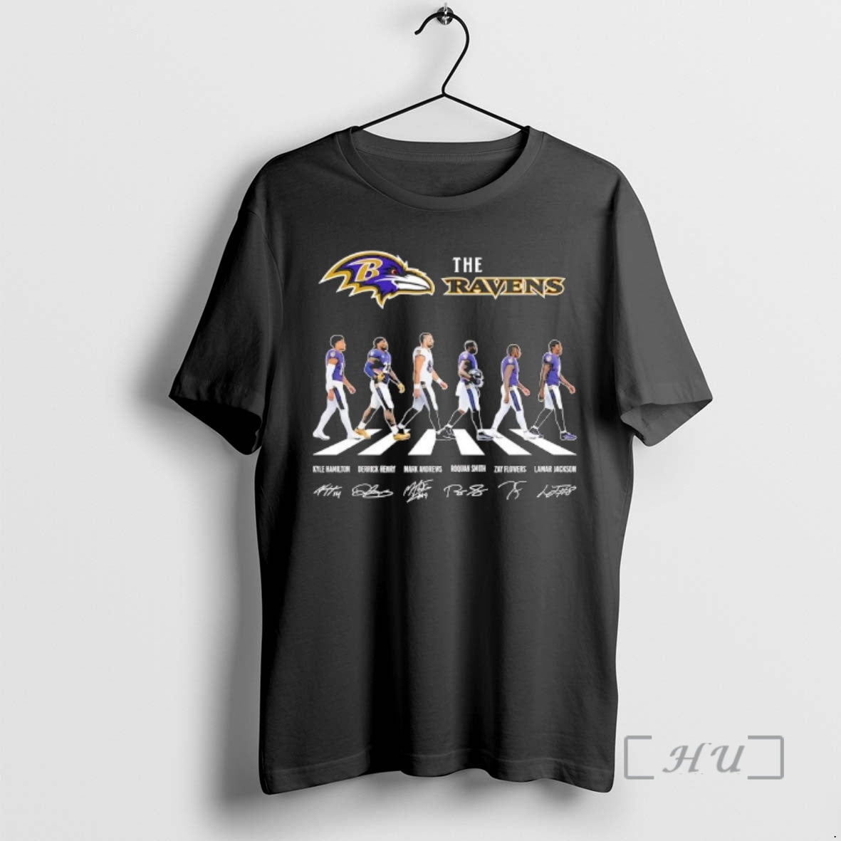 Officials The Baltimore Ravens X Abbey Road Several Players Signature T-Shirts, Hoodie, Sweatshirt | PopFlextees.com