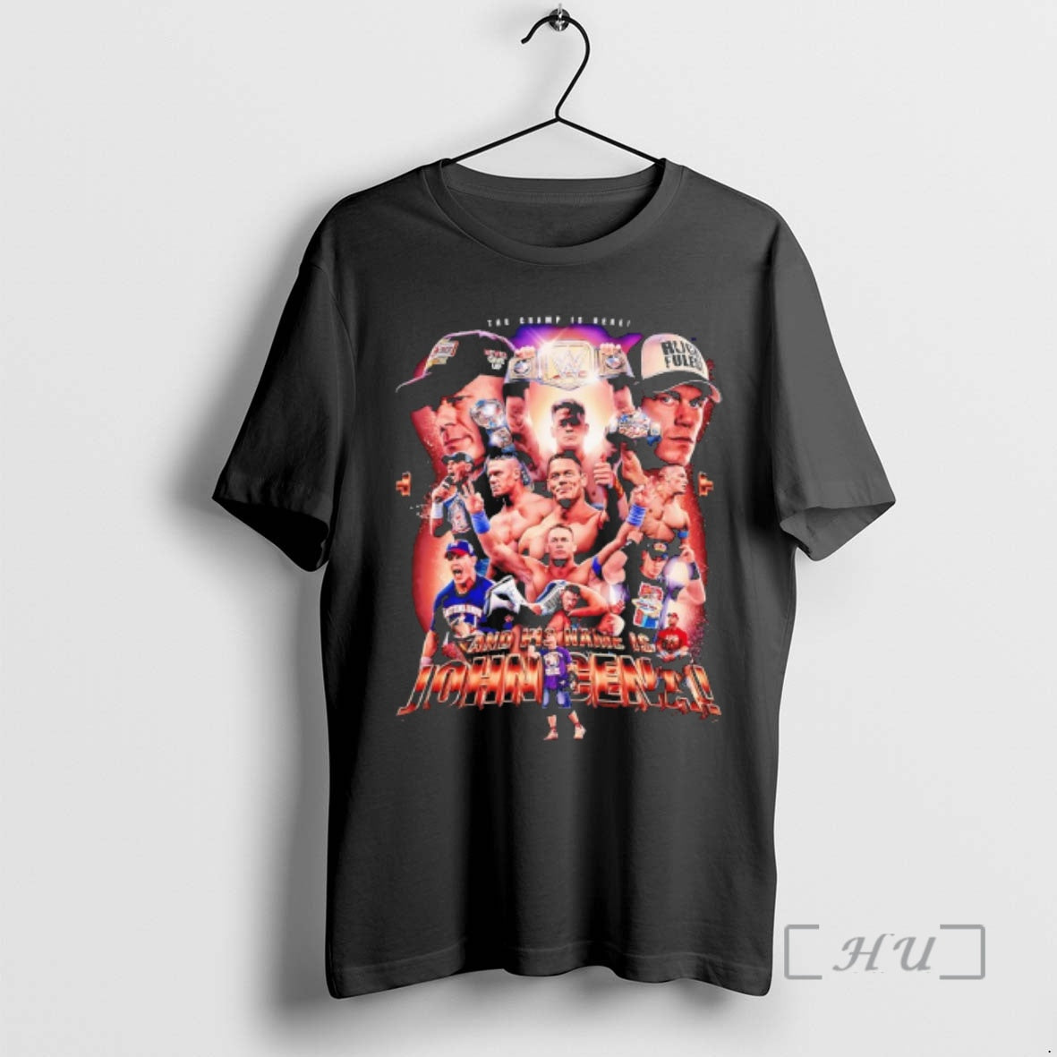 Officials The Champ Is Here And His Name Is John Cena Graphic Premium T Shirts Hoodie, Sweatshirt | PopFlextees.com