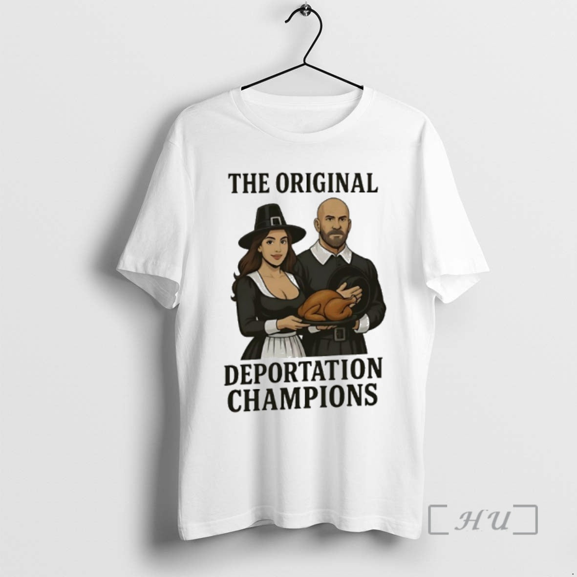 Officials The Deportation Champions Happy Thanksgiving T-Shirts, Hoodie, Sweatshirt | PopFlextees.com