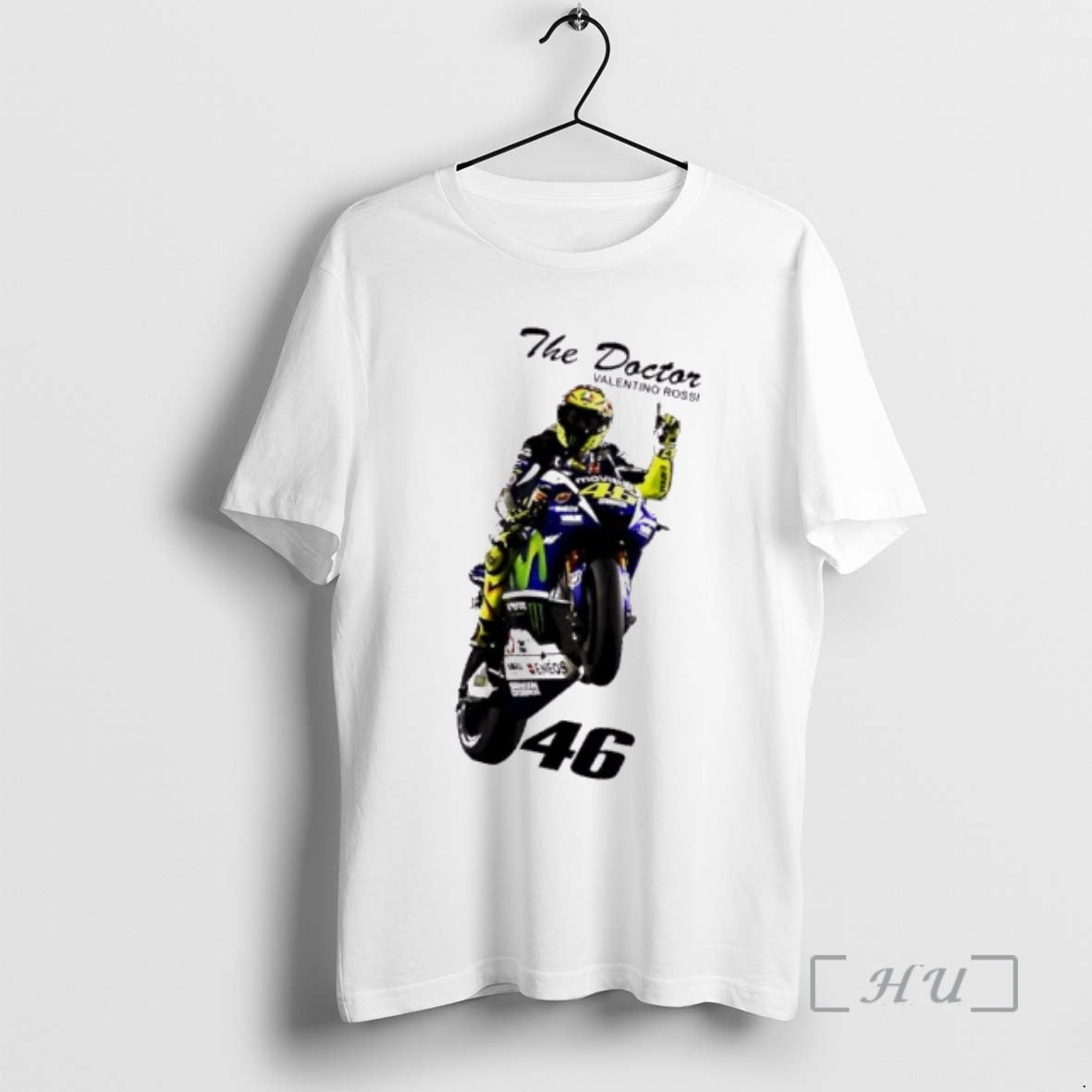 Officials The Doctor Valentino Rossi Vr 46 T-Shirts, Hoodie, Sweatshirt | PopFlextees.com