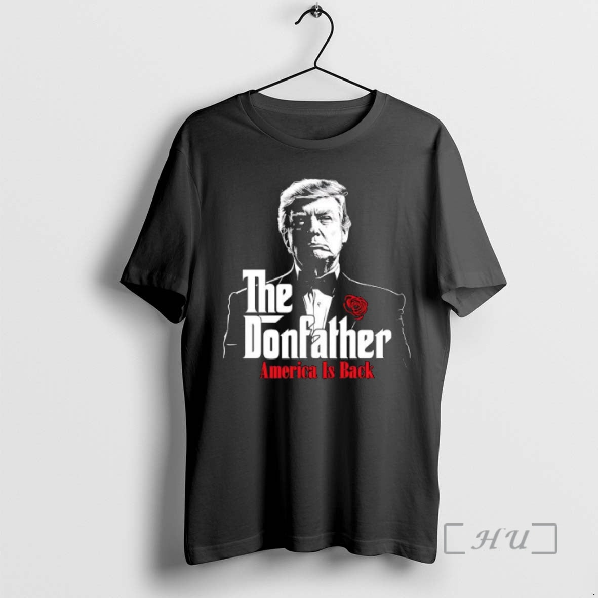 Officials The Donfather America Is Back Trump T-Shirts, Hoodie, Sweatshirt | PopFlextees.com