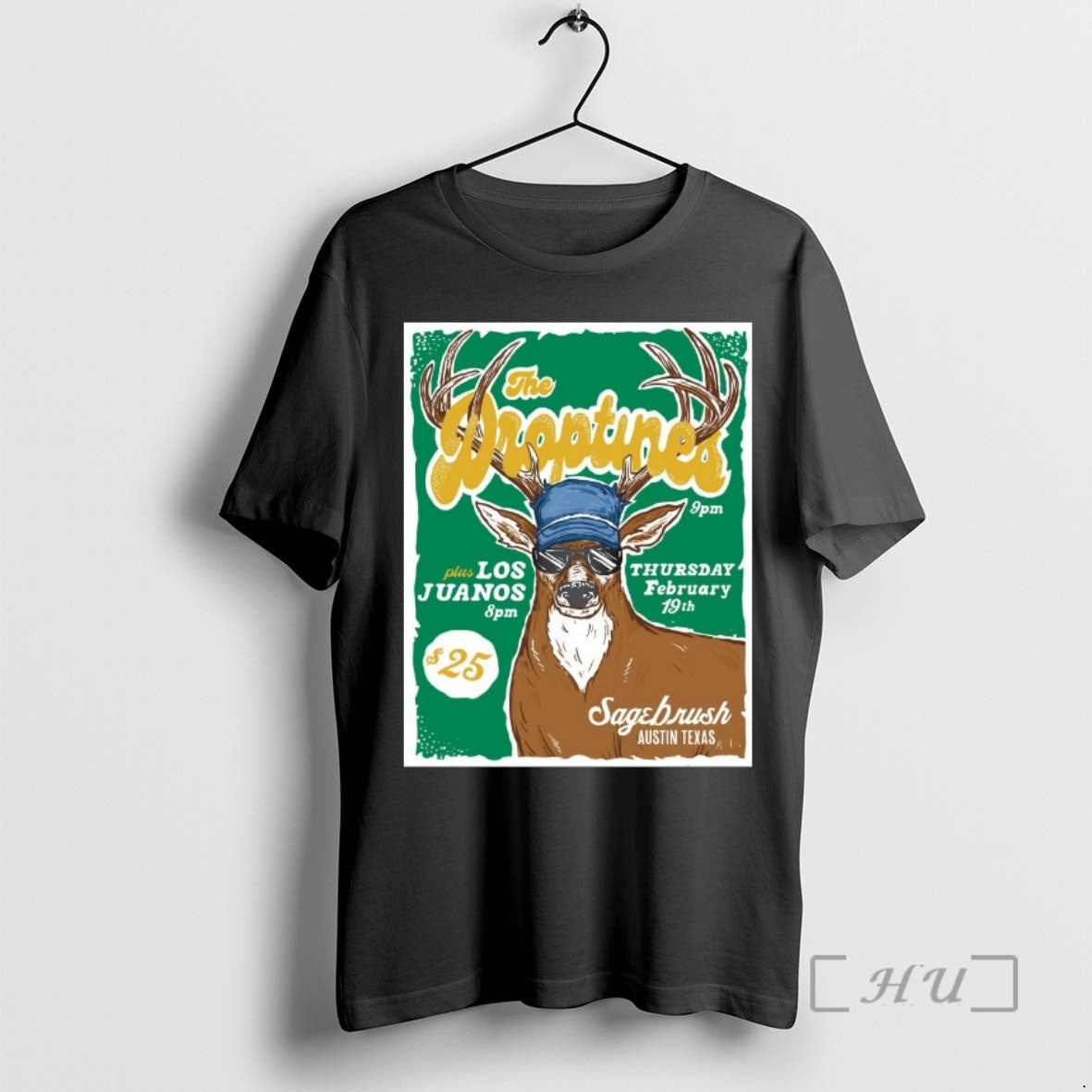 Officials The Droptines February 19 2026 Sagebrush In Austin Tx T-Shirts, Hoodie, Sweatshirt | PopFlextees.com
