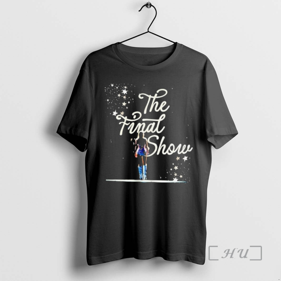 Officials The Final Show Swift Eras Tour Silhouette Starry Background T-Shirts, Hoodie, Sweatshirt | PopFlextees.com