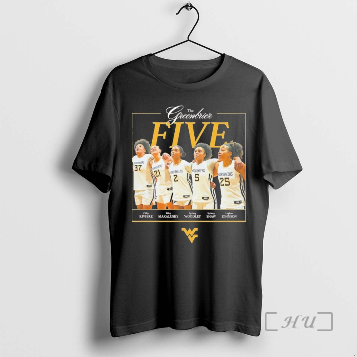 Officials The Greenbrier Five Wvu Womens Basketball Team Chriast T-Shirts, Hoodie, Sweatshirt | PopFlextees.com