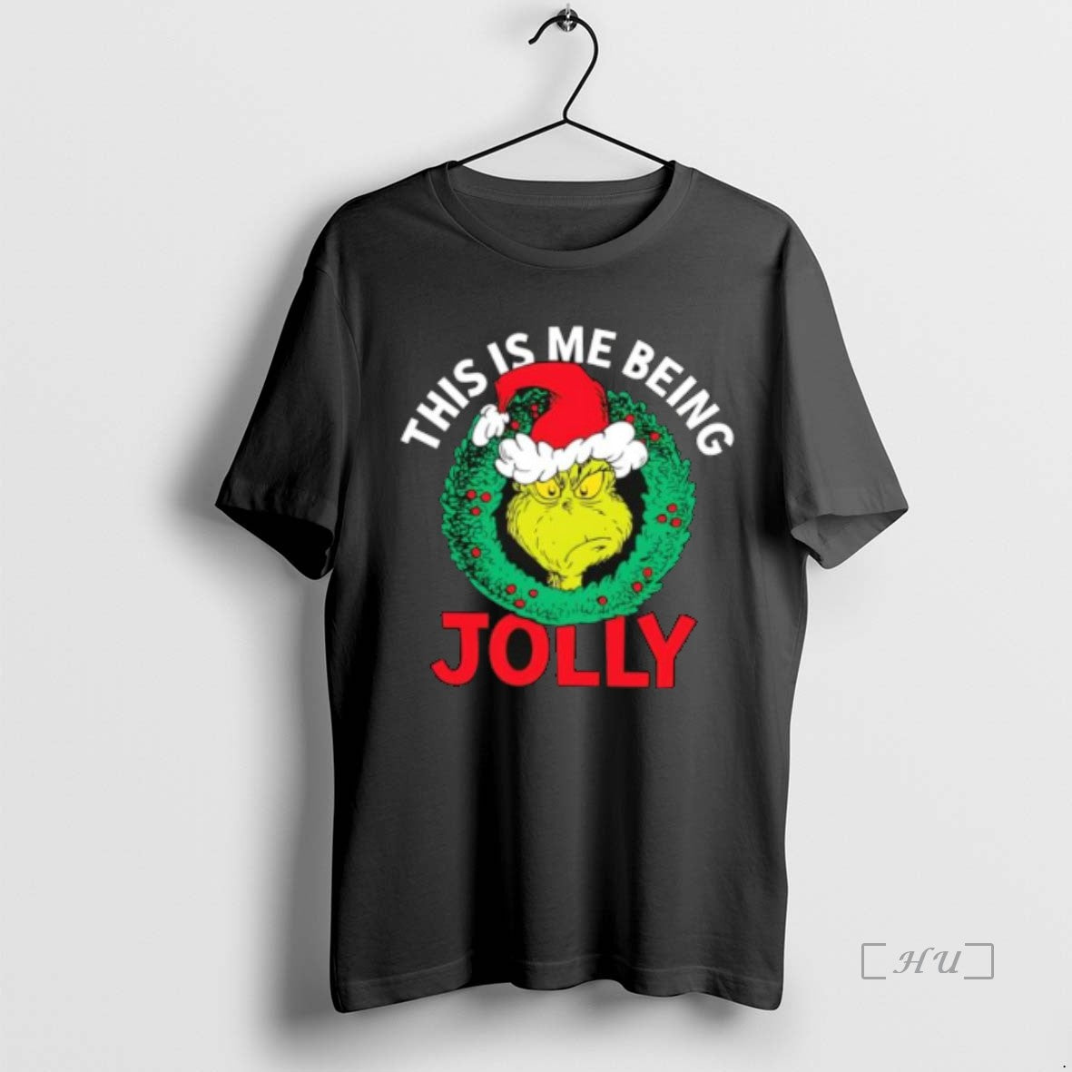 Officials The Grinch This Is Me Being Jolly Christmas Stylish T-Shirts, Hoodie, Sweatshirt | PopFlextees.com