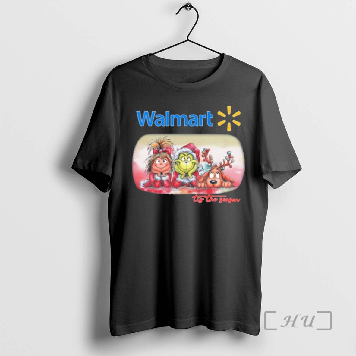 Officials The Grinch With Friends Tis The Season Walmart Logo T-Shirts, Hoodie, Sweatshirt | PopFlextees.com