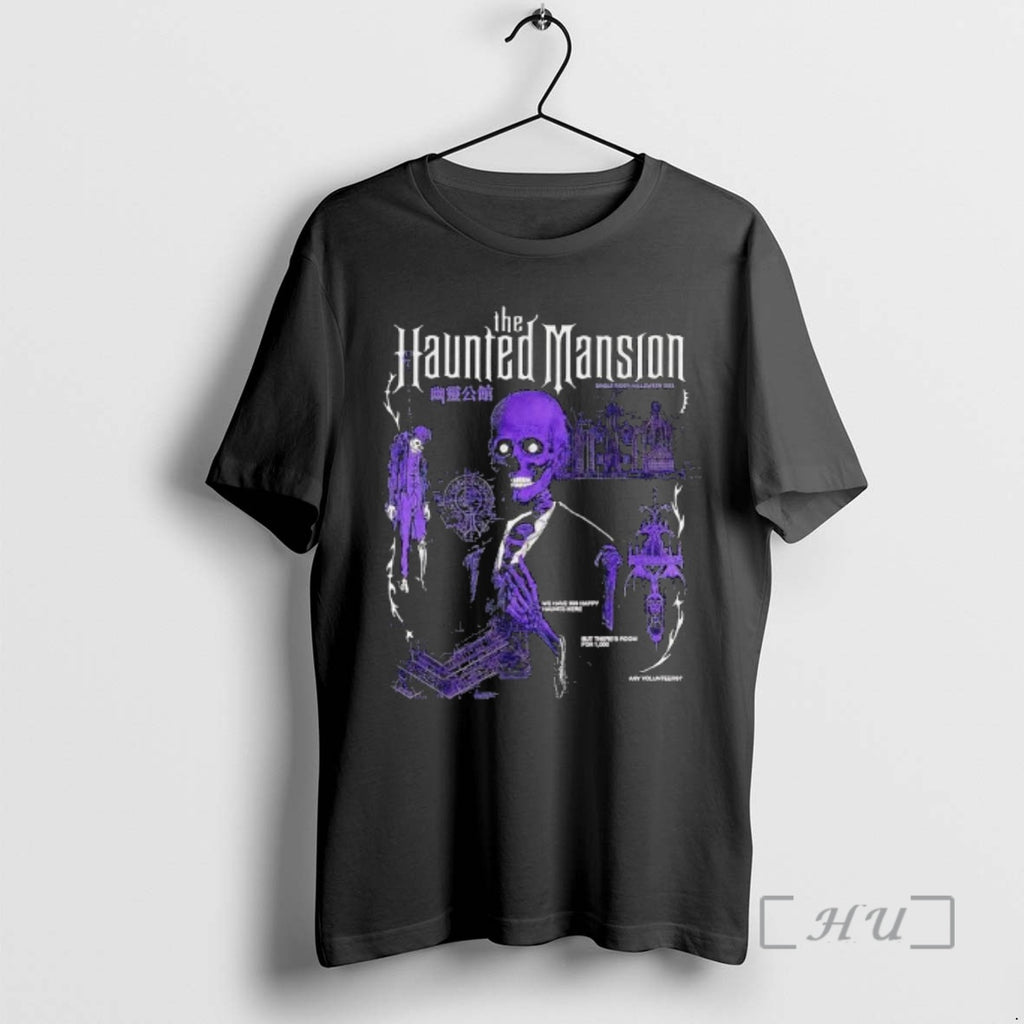 Officials The Haunted Mansion Single Rider Halloween Graphic T-Shirts, Hoodie, Sweatshirt | PopFlextees.com