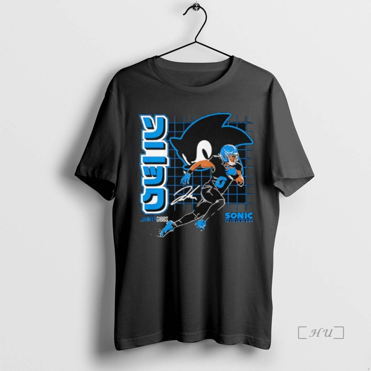 Officials The Hedgehog Jahmyr Gibbs Detroit Lions Football T-Shirts, Hoodie, Sweatshirt | PopFlextees.com