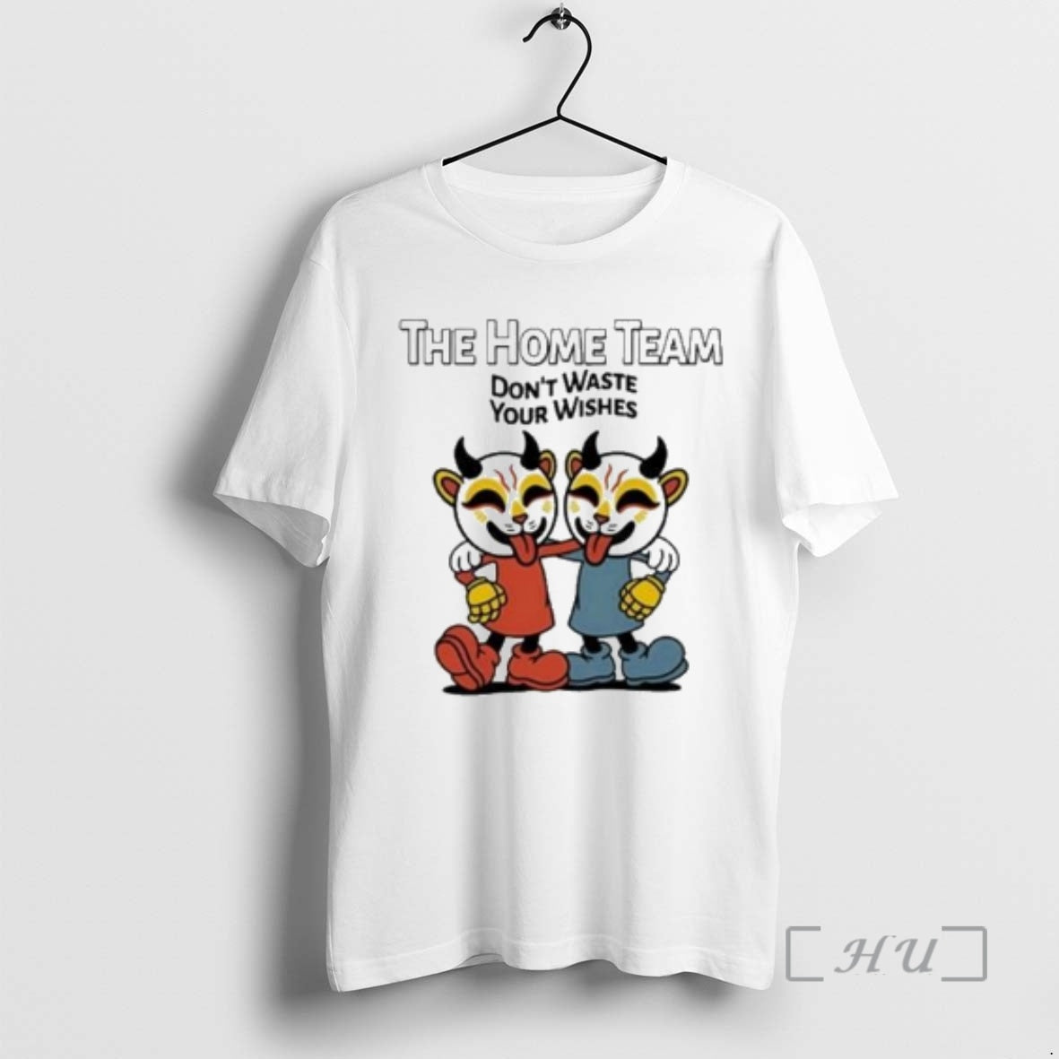 Officials The Home Team Store Cuphead Tie Dye Circle White T-Shirts, Hoodie, Sweatshirt | PopFlextees.com