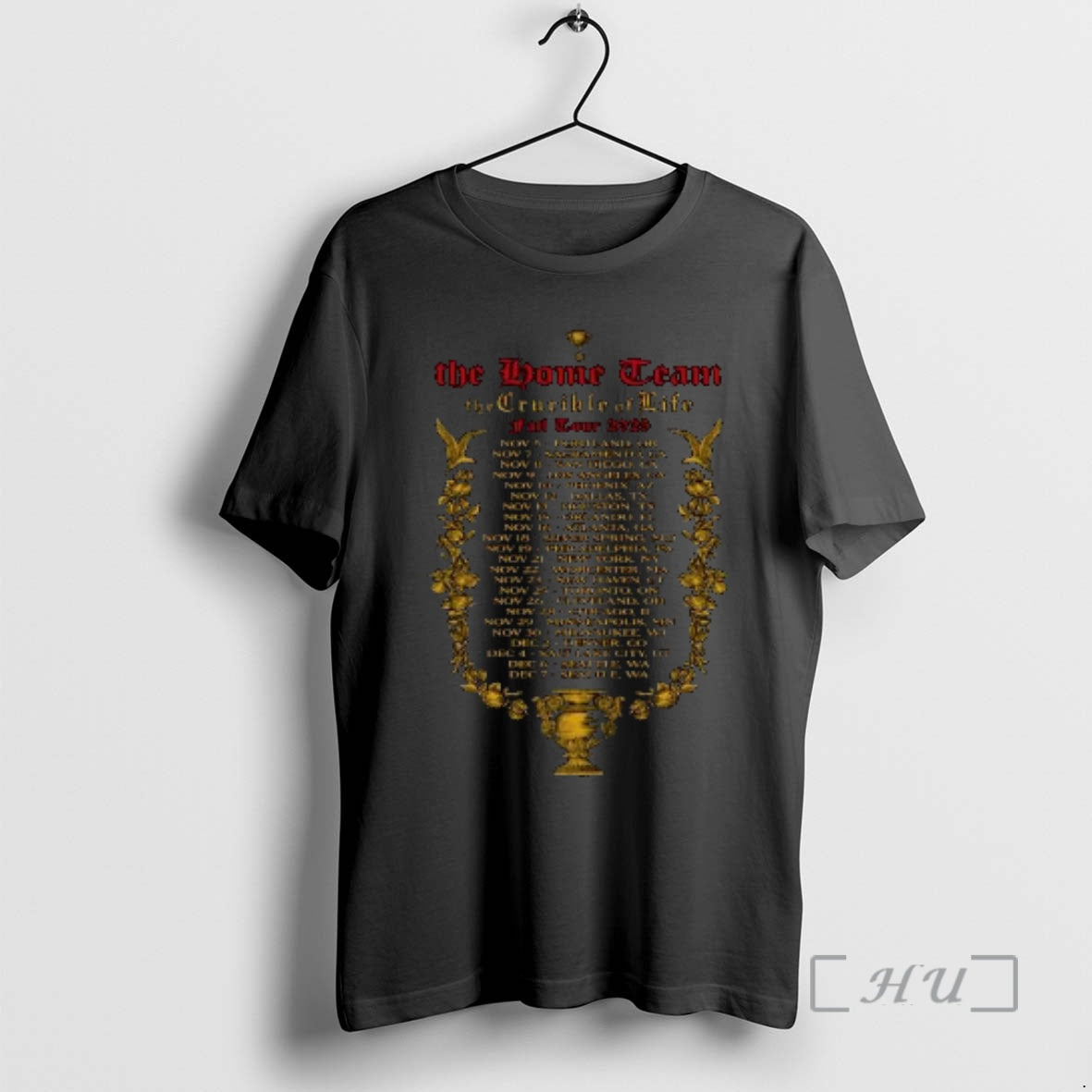 Officials The Home Team The Crucible Of Life Fall Tour 2025 Circle Black Premium T-Shirts, Hoodie, Sweatshirt