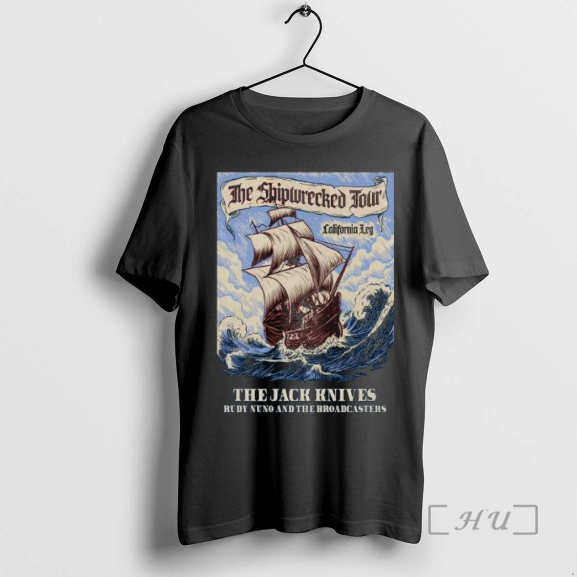 Officials The Jack Knives Shipwrecked California Tour T-Shirts, Hoodie, Sweatshirt | PopFlextees.com