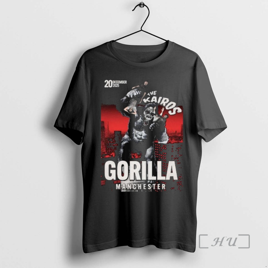 Officials The Kairos December 20 2025 Gorilla Manchester T-Shirts, Hoodie, Sweatshirt | PopFlextees.com