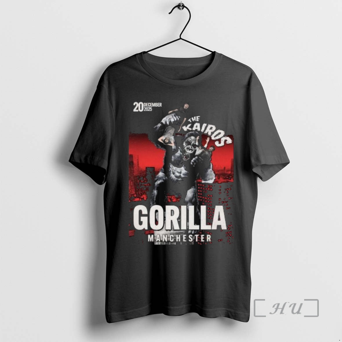 Officials The Kairos December 20 2025 Gorilla Manchester T-Shirts, Hoodie, Sweatshirt | PopFlextees.com