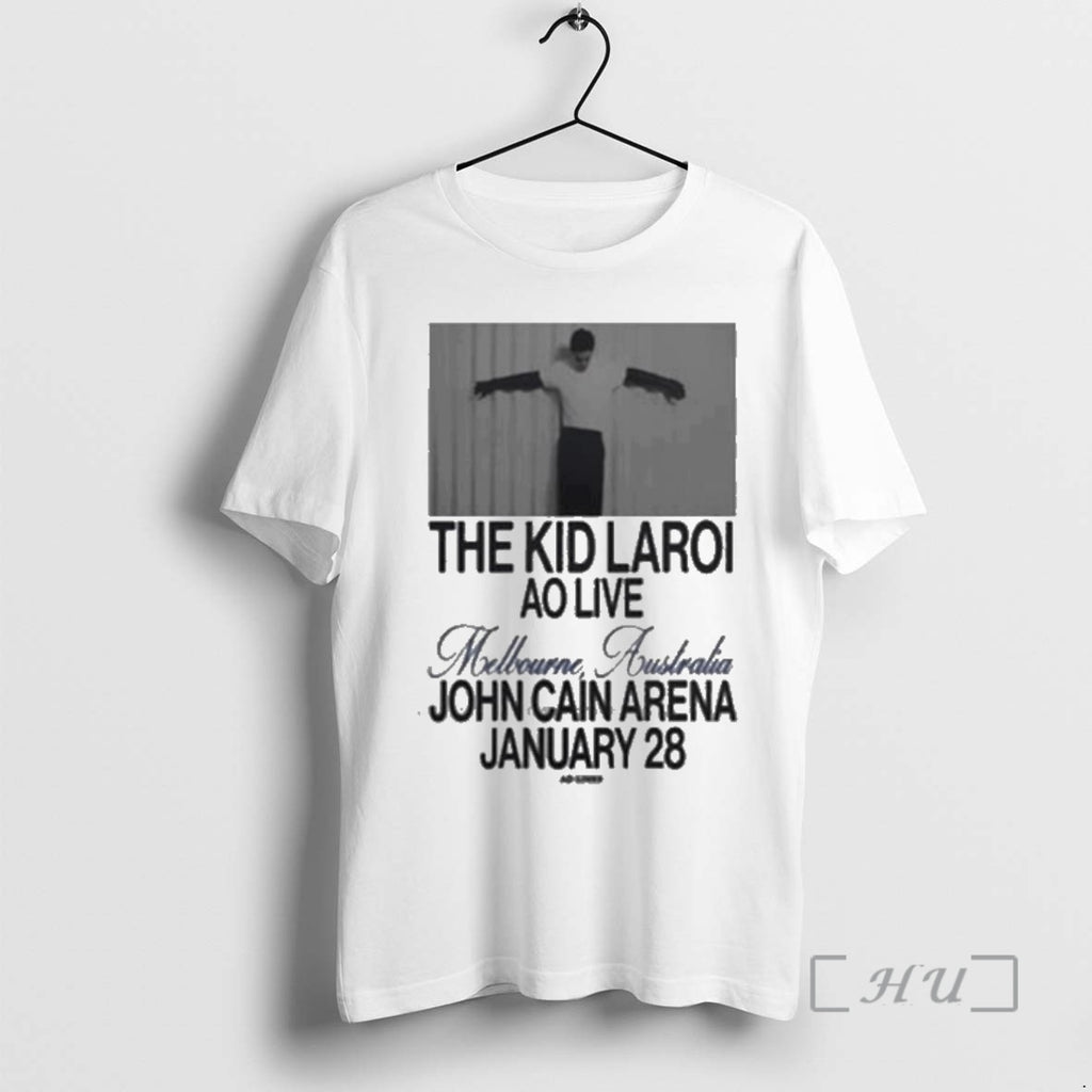 Officials The Kid Laroi Melbourne Park Melbourne Aus Jan 28 2026 Premium T Shirts Sweater Hoodie, Sweatshirt