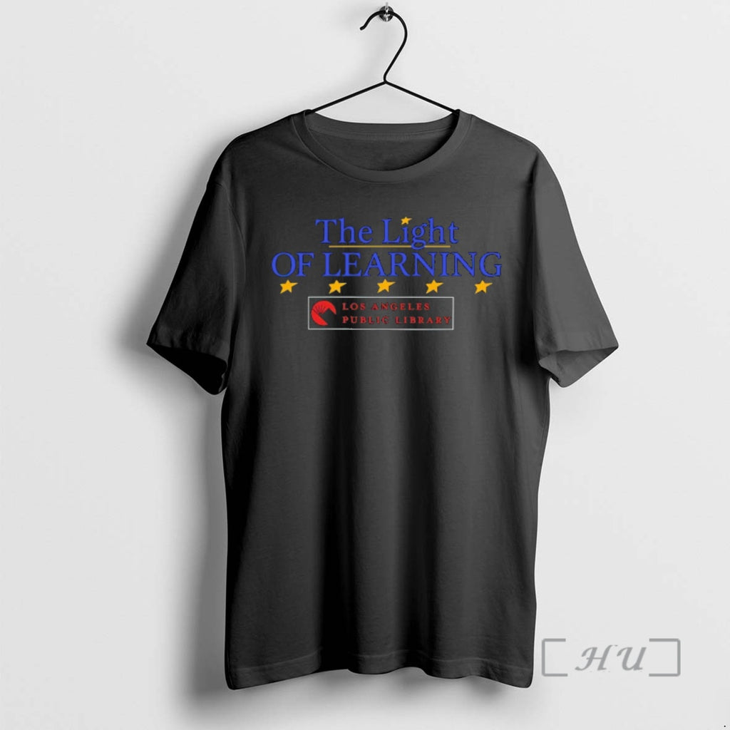 Officials The Light Of Learning Los Angeles Public Library T-Shirts, Hoodie, Sweatshirt | PopFlextees.com