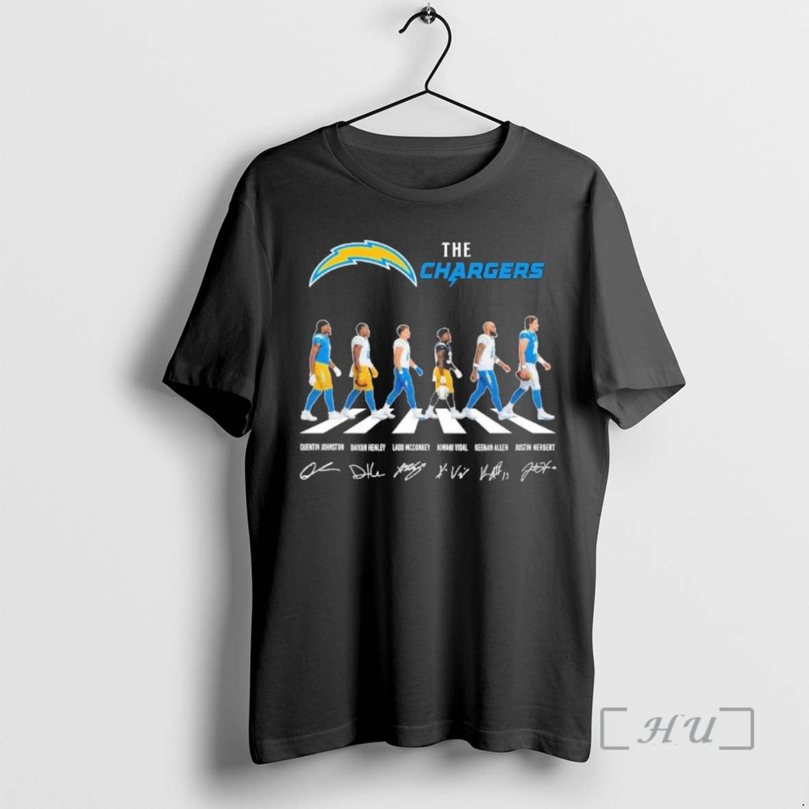 Officials The Los Angeles Chargers Abbey Road 2026 T-Shirts, Hoodie, Sweatshirt | PopFlextees.com