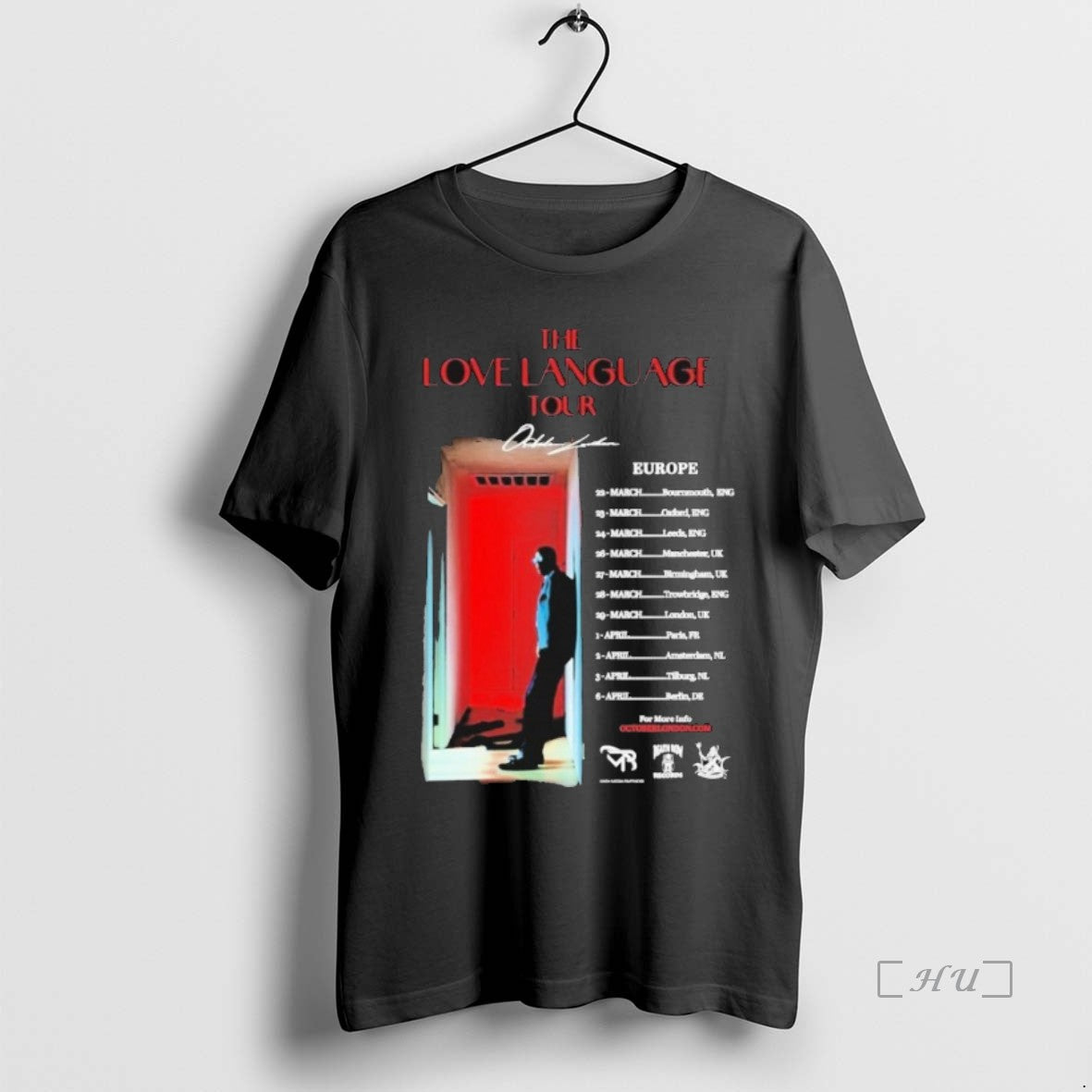 Officials Love Language October London Tour Europe 2026 T-Shirts, Hoodie, Sweatshirt