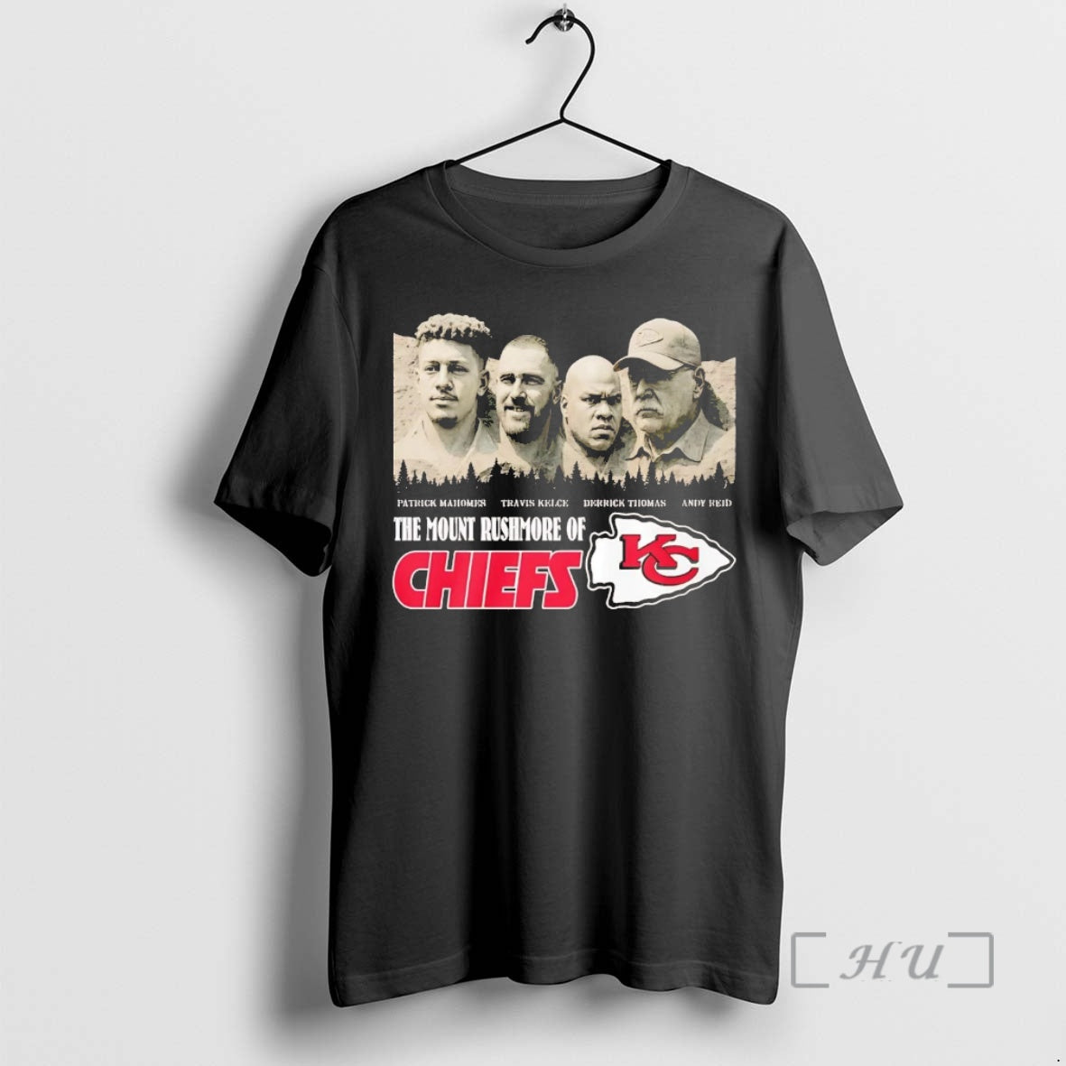 Officials The Mount Rushmore Of Kansas City Chiefs Chriast T-Shirts, Hoodie, Sweatshirt | PopFlextees.com
