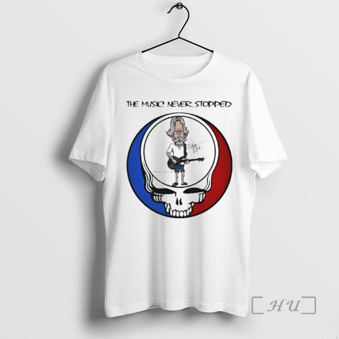Officials The Music Never Stopped Bobby Weir Grateful Dead T-Shirts, Hoodie, Sweatshirt | PopFlextees.com
