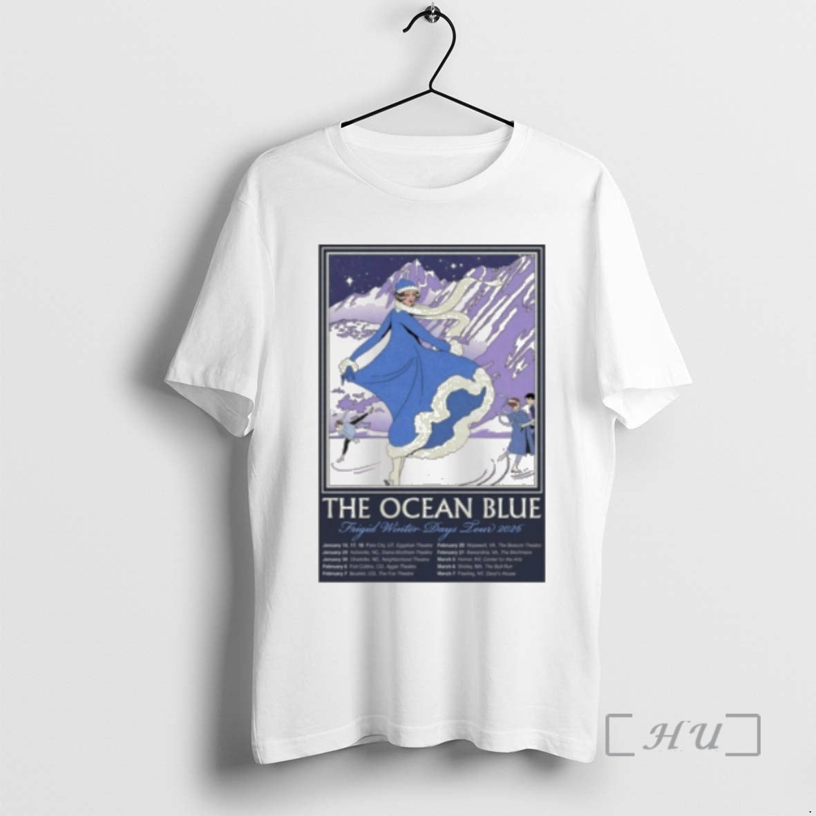 Officials The Ocean Blue Frigid Winter Days Tour 26 T-Shirts, Hoodie, Sweatshirt | PopFlextees.com