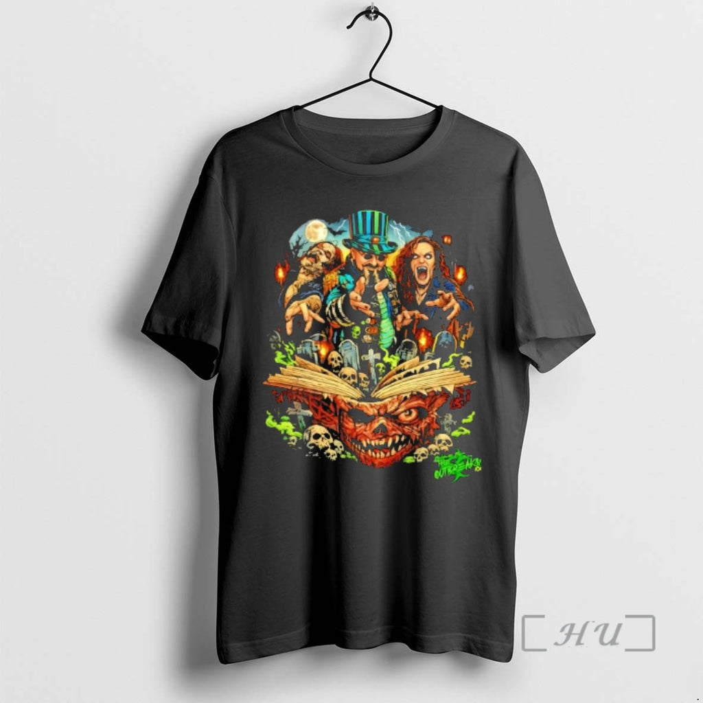 Officials The Outbreak Jcw Outbreak Necronomicon T-Shirts, Hoodie, Sweatshirt | PopFlextees.com
