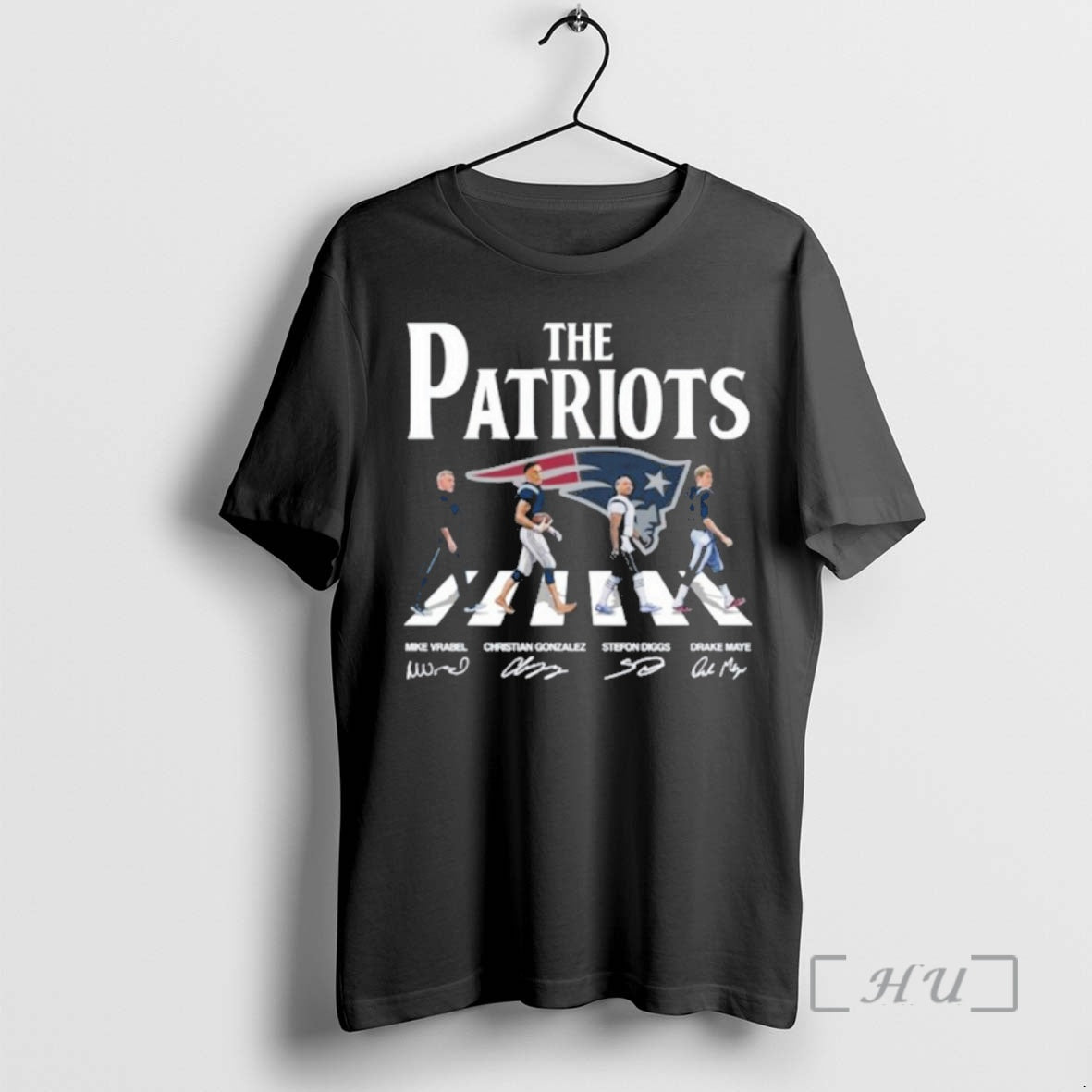 Officials The Patriots New England Abbey Road Signature T-Shirts, Hoodie, Sweatshirt | PopFlextees.com