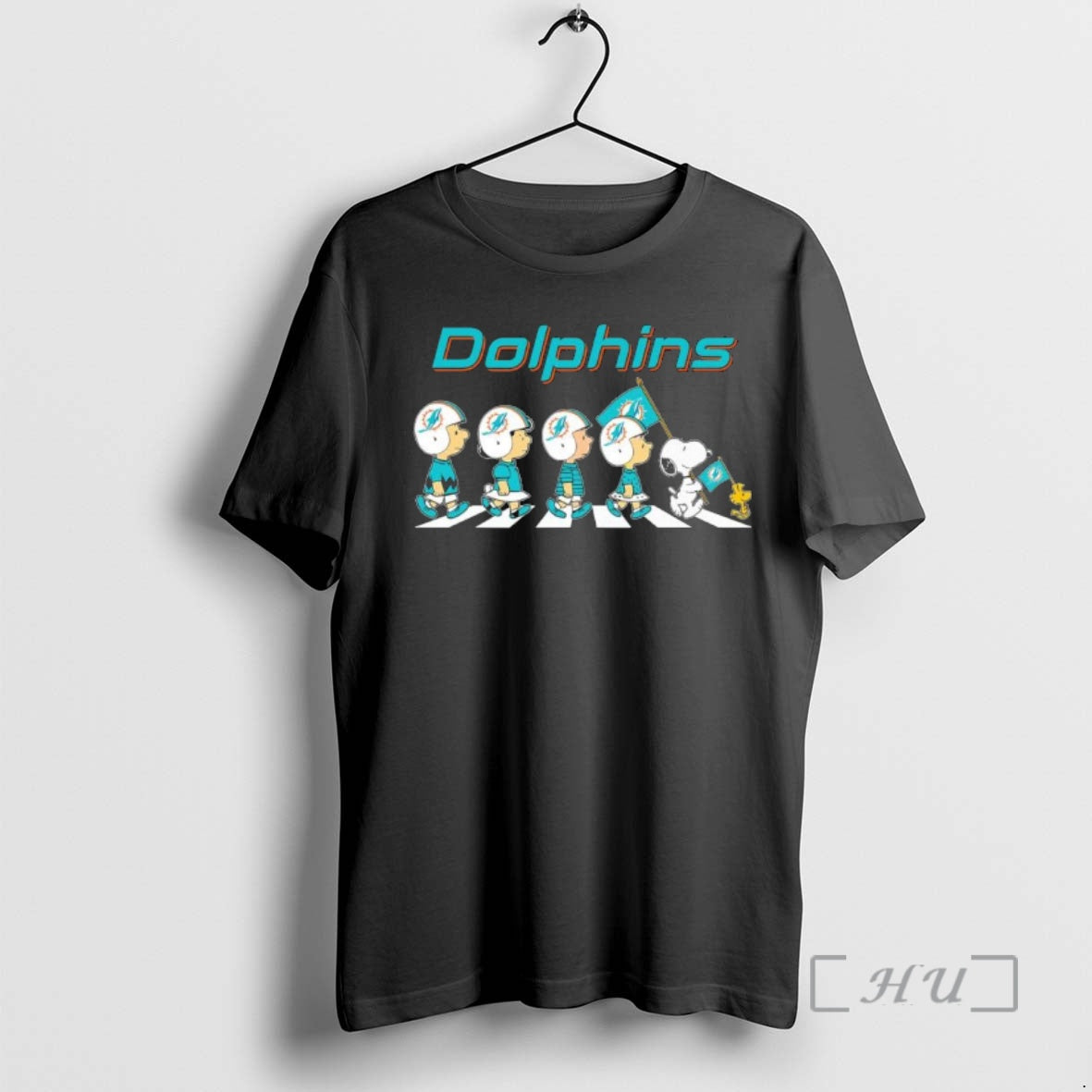 Officials The Peanuts And Friends Abbey Road X Miami Dolphins T-Shirts, Hoodie, Sweatshirt | PopFlextees.com