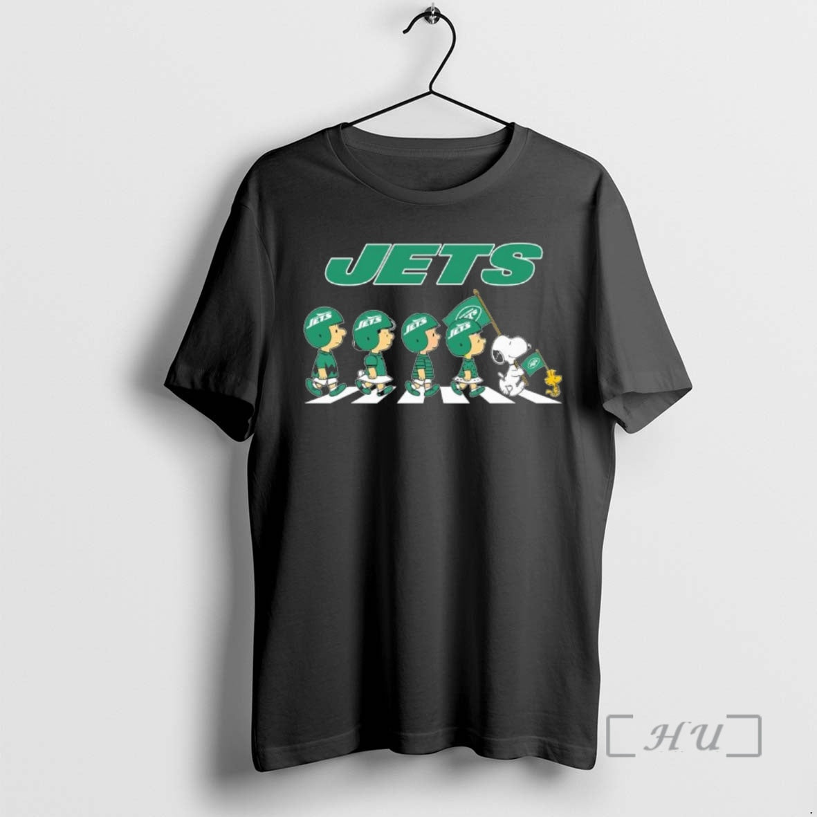 Officials The Peanuts And Friends Abbey Road X New York Jets Premium T Shirts Sweater Hoodie, Sweatshirt | PopFlextees.com