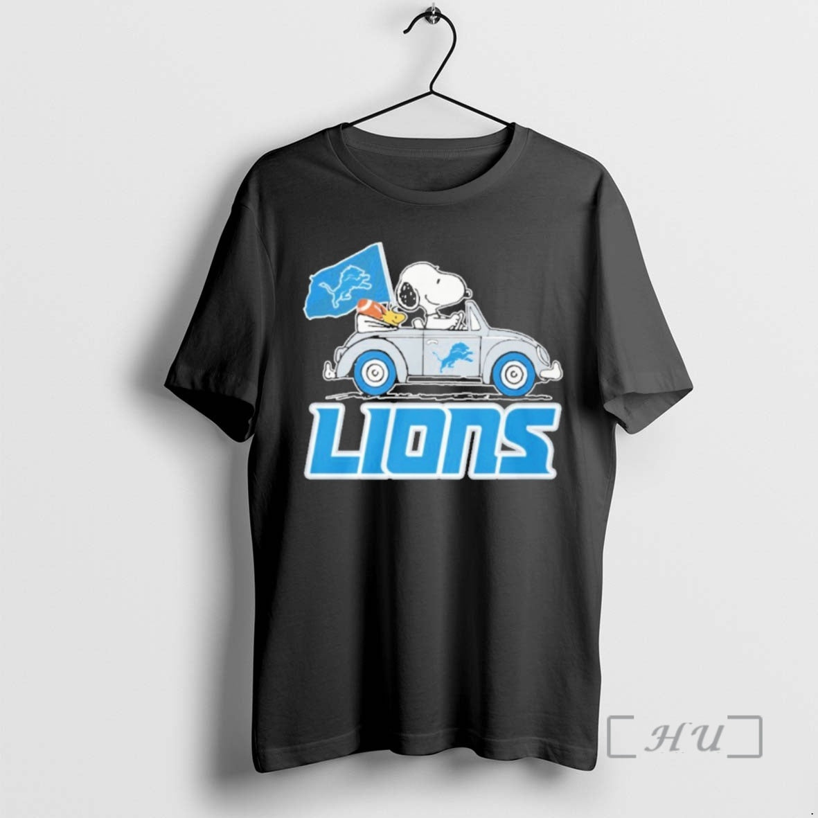 Officials The Peanuts Driving Car X Detroit Lions 2026 T-Shirts, Hoodie, Sweatshirt | PopFlextees.com