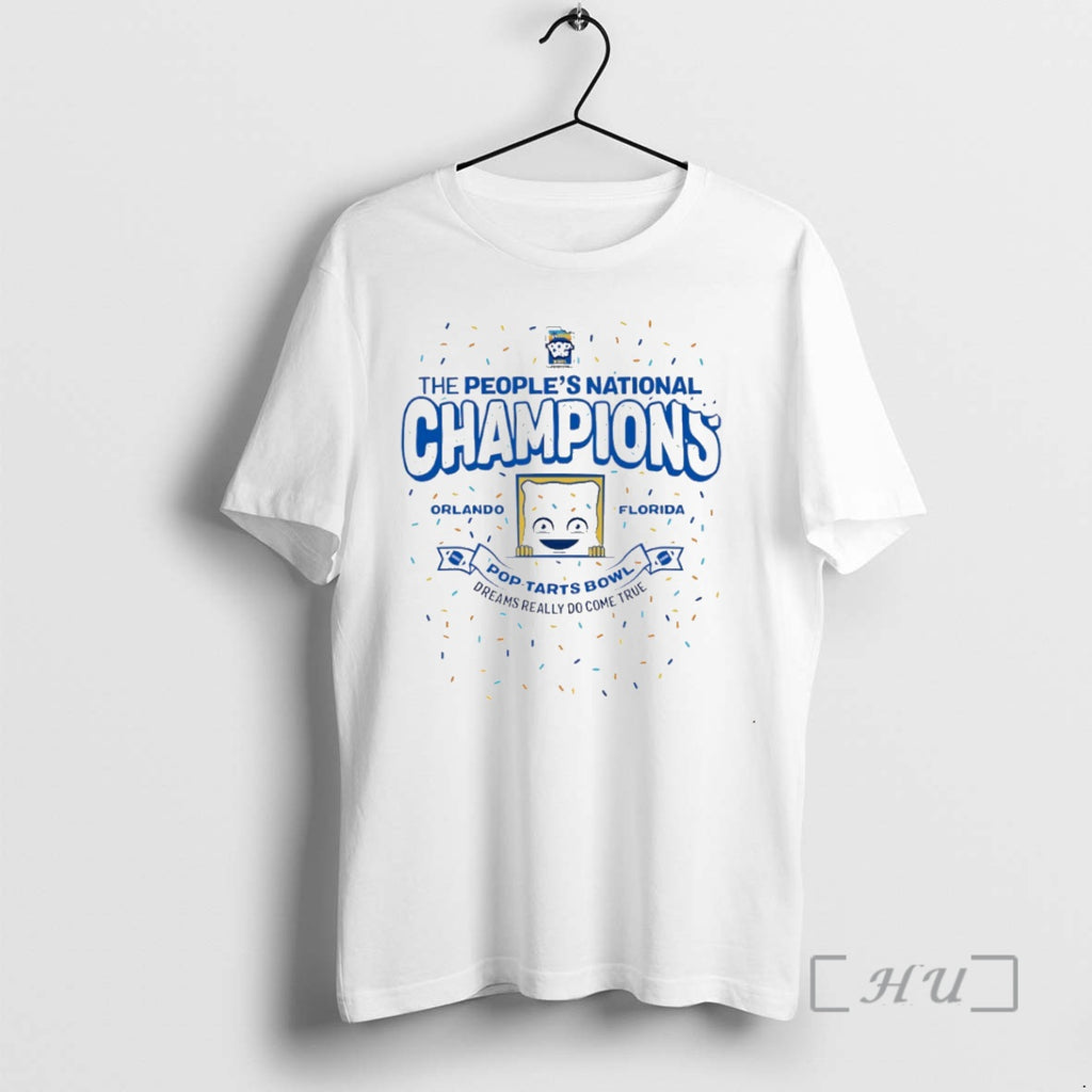Officials The Peoples National Champions Byu Cougars 2025 Pop Tarts Bowl Circle Premium T Shirts Hoodie, Sweatshirt