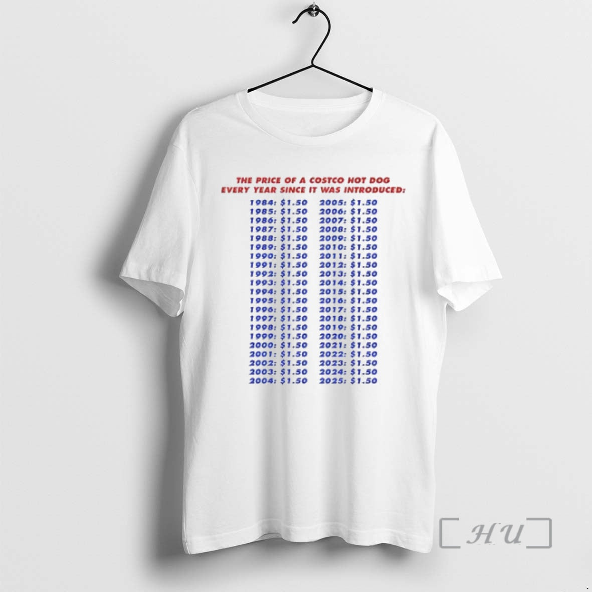 Officials The Price Of A Hotdog Every Year Since It Was Introduced Premium T Shirts Hoodie, Sweatshirt | PopFlextees.com