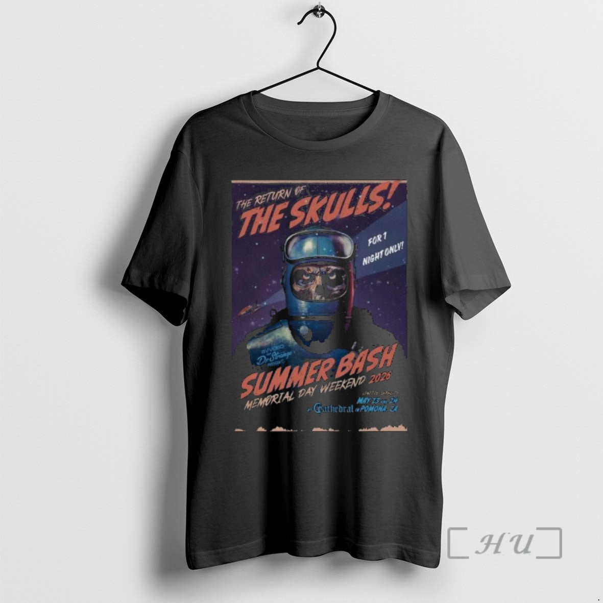 Officials The Skulls May 23 24 2026 At The Cathedral Pomona Show Premium T Shirts Hoodie, Sweatshirt | PopFlextees.com