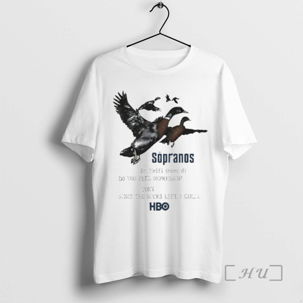 Officials The Sopranos Tony Since The Ducks Left I Guess T-Shirts, Hoodie, Sweatshirt | PopFlextees.com